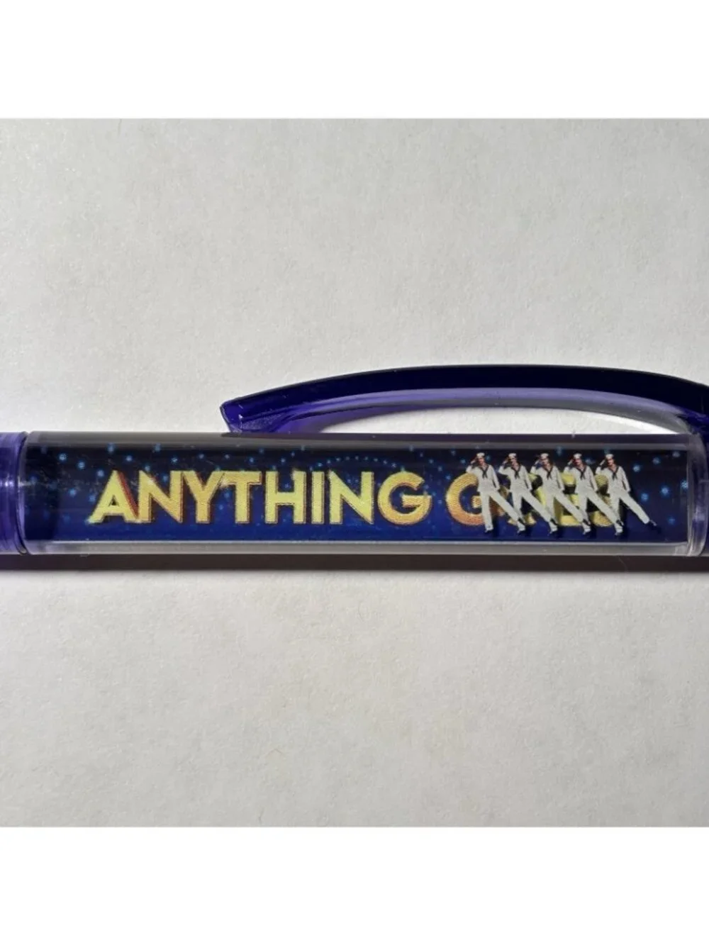 Anything Goes Floaty Pen Musical Theater Broadway Show Dancing Sailors Ship